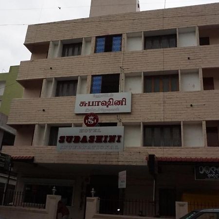 Hotel Subashini International Chennai Eksteriør bilde