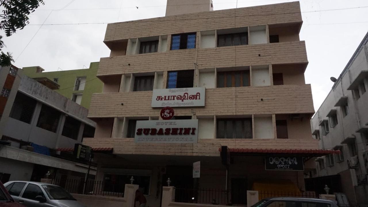 Hotel Subashini International Chennai Eksteriør bilde